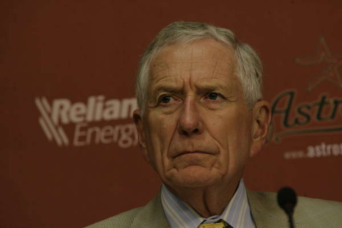 Astros owner Drayton McLane is adamant he doesn’t have a problem with his team’s effort this season.