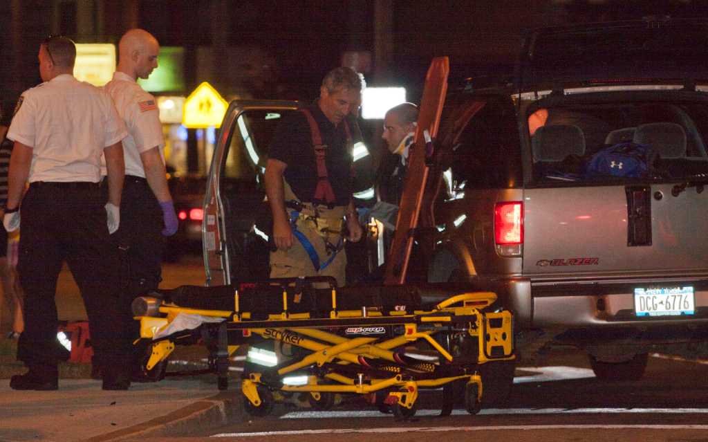 Albany police car involved in crash