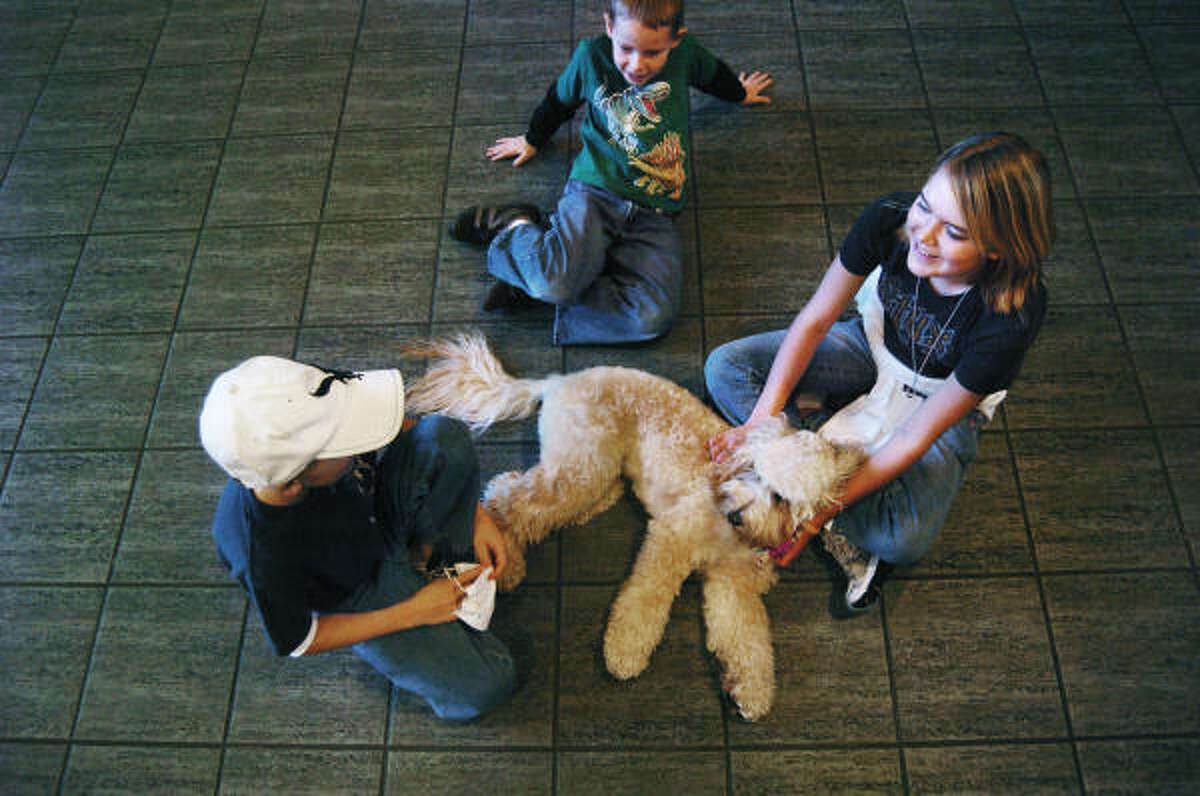Ronald McDonald pup brings joy