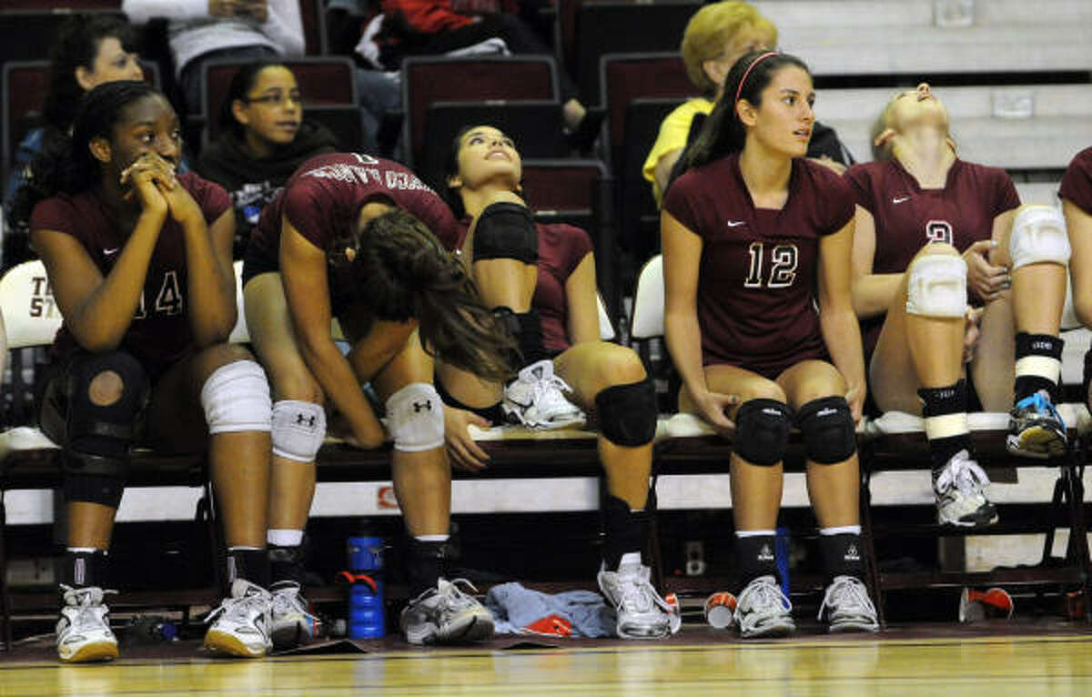 The Cinco Ranch Cougars had a tough outing against Austin Westlake in the Class 5A state semifinals, losing 18-25, 23-25, 27-25, 24-26 Friday in San Marcos.