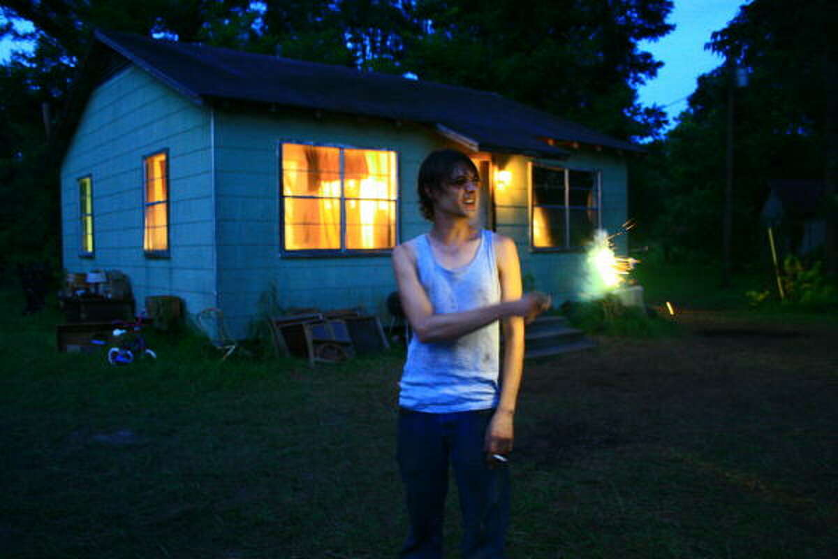 Pomes' film "Cook County" is about a family of meth addicts in the Piney Woods.There are some fireworks.
