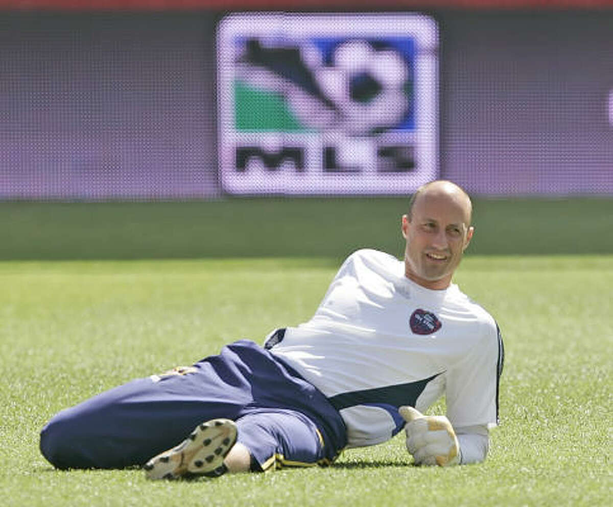 2009 All-Star game "Starting XI" Goalie Kasey Keller has 46 saves while averaging under one goal allowed per game for the Seattle Sounders FC this season.
