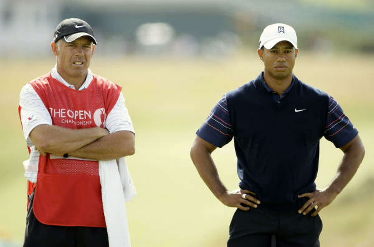 Tiger Woods shot 1-over 71 during the opening round at the British Open at Turnberry. Read the story. See more photos from Round 2 at Turnberry.