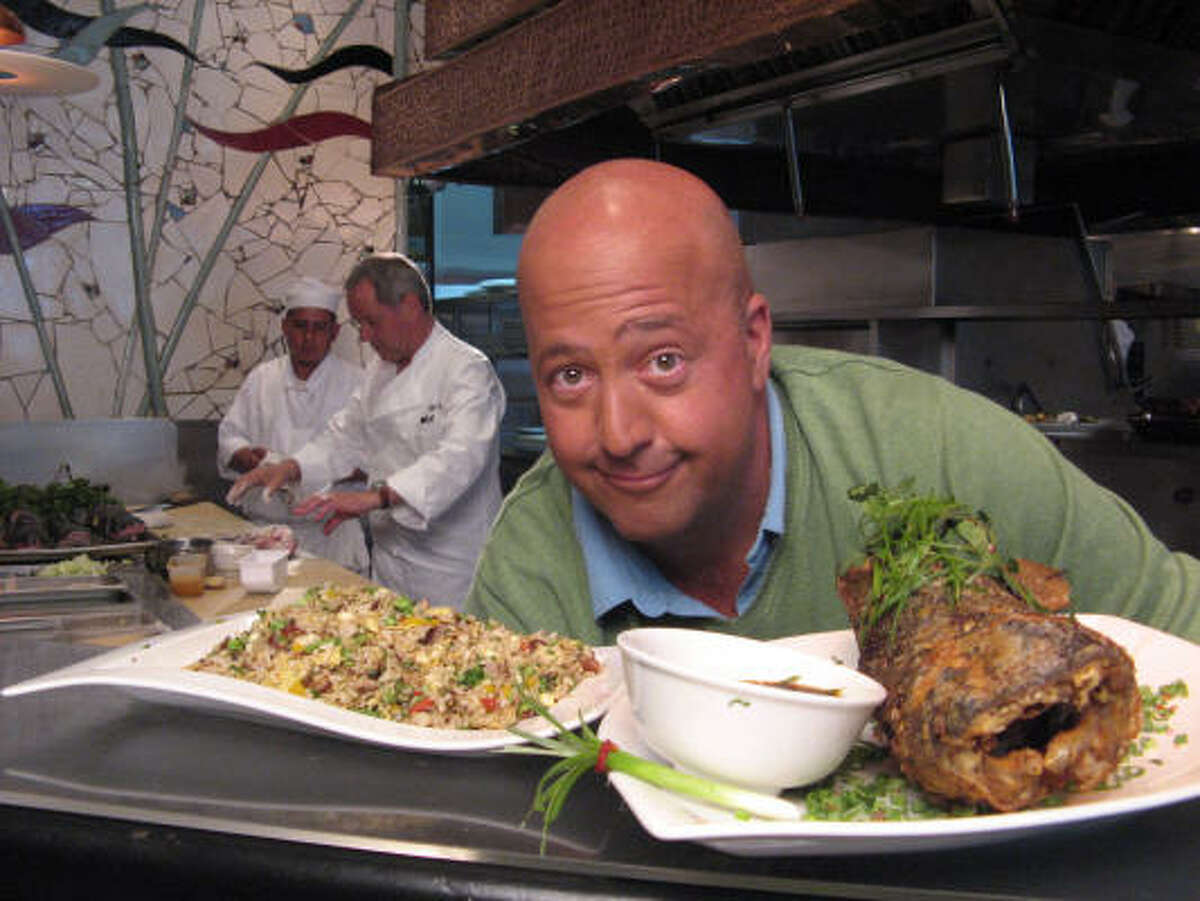 Andrew Zimmern eats his way through Houston