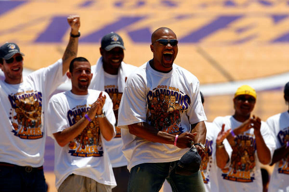 Parade Honors Nba Champion Lakers