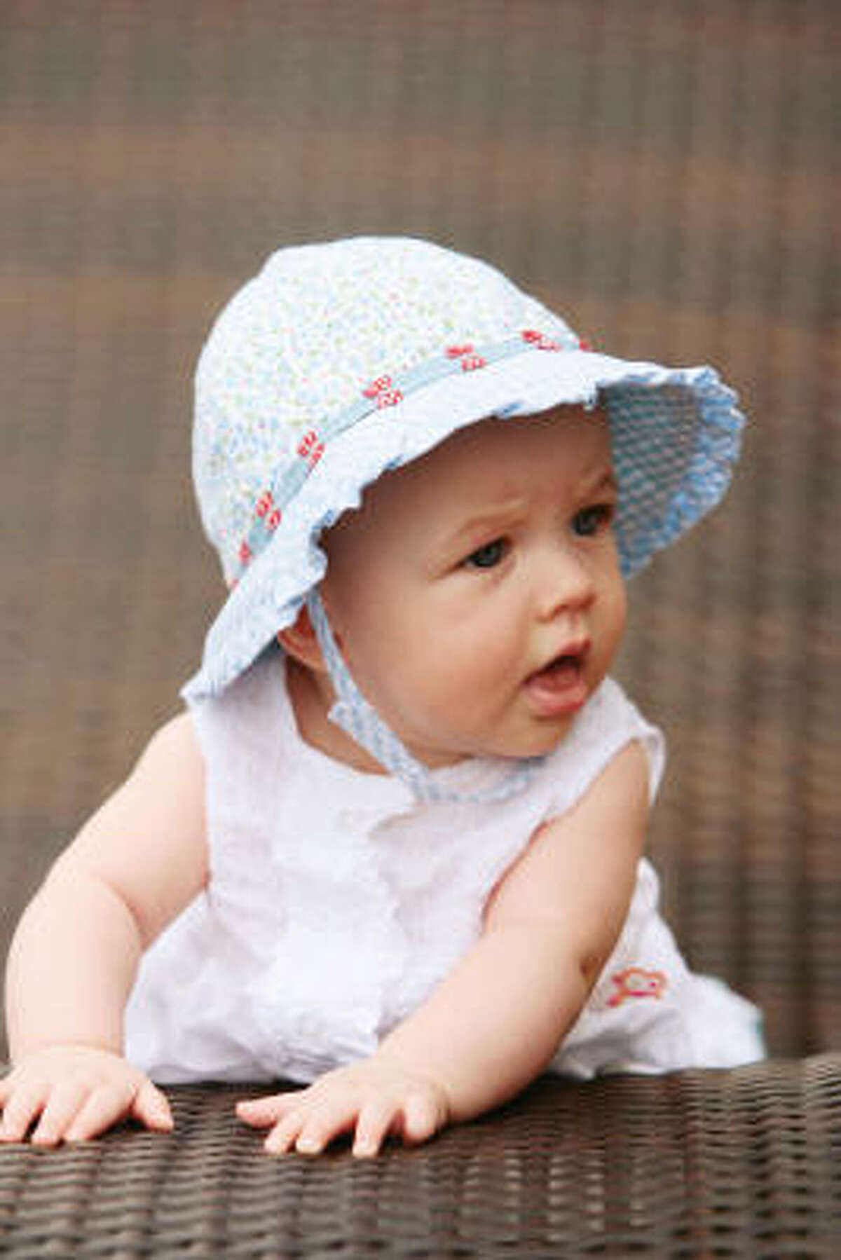 Wallaroo's "Lorikeet" hat for toddlers is as cute and stylish as it is protective.
