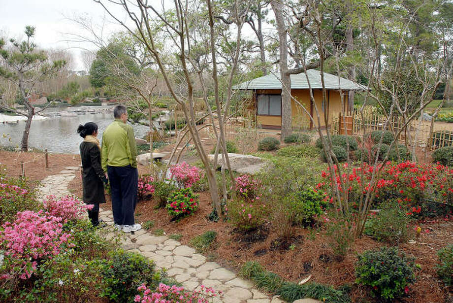 Hermann Park S Japanese Garden Houston Chronicle