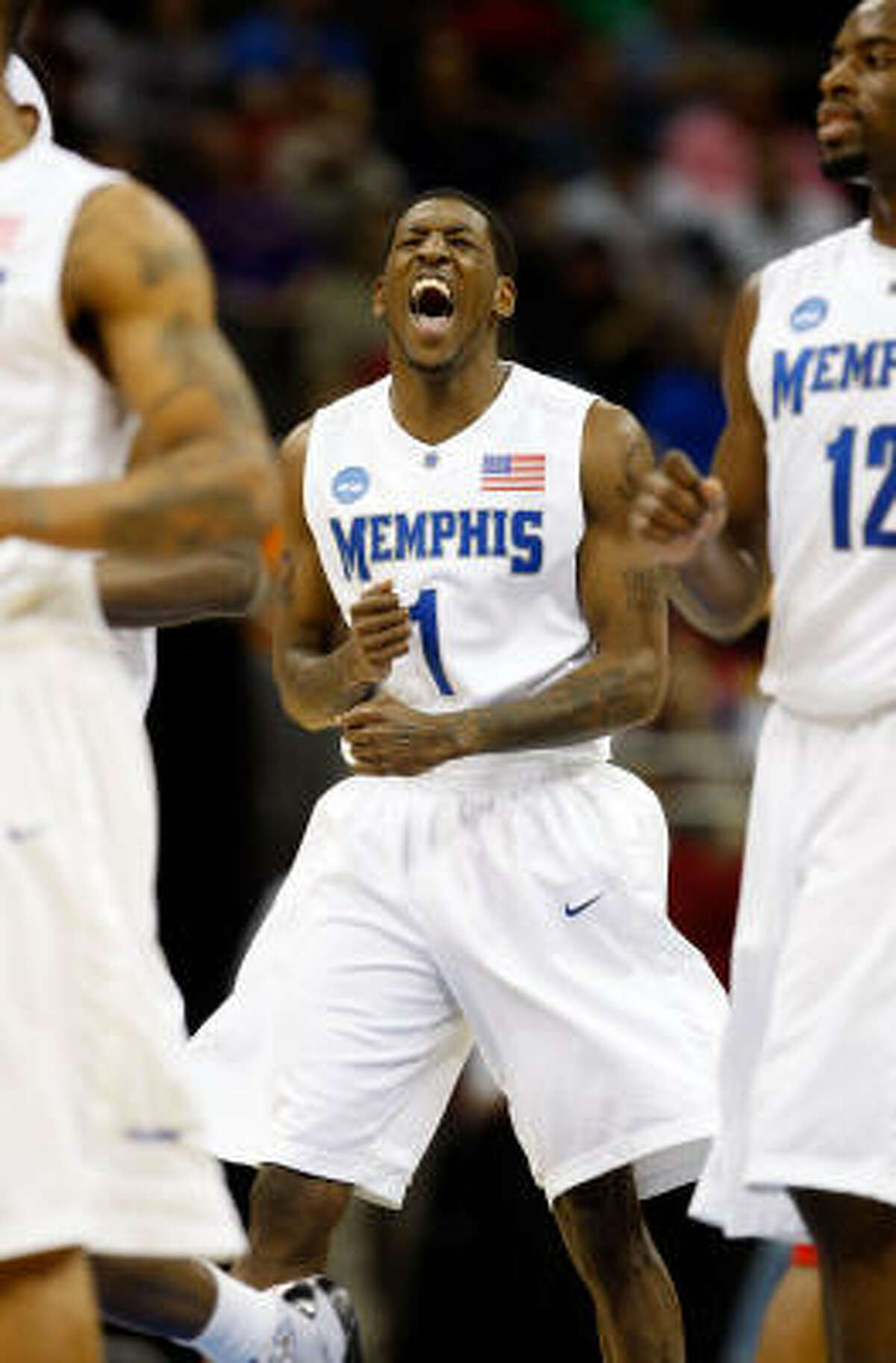 West Regional: Memphis How they got here: Beat Cal State Northridge 81-70; beat Maryland 89-70.