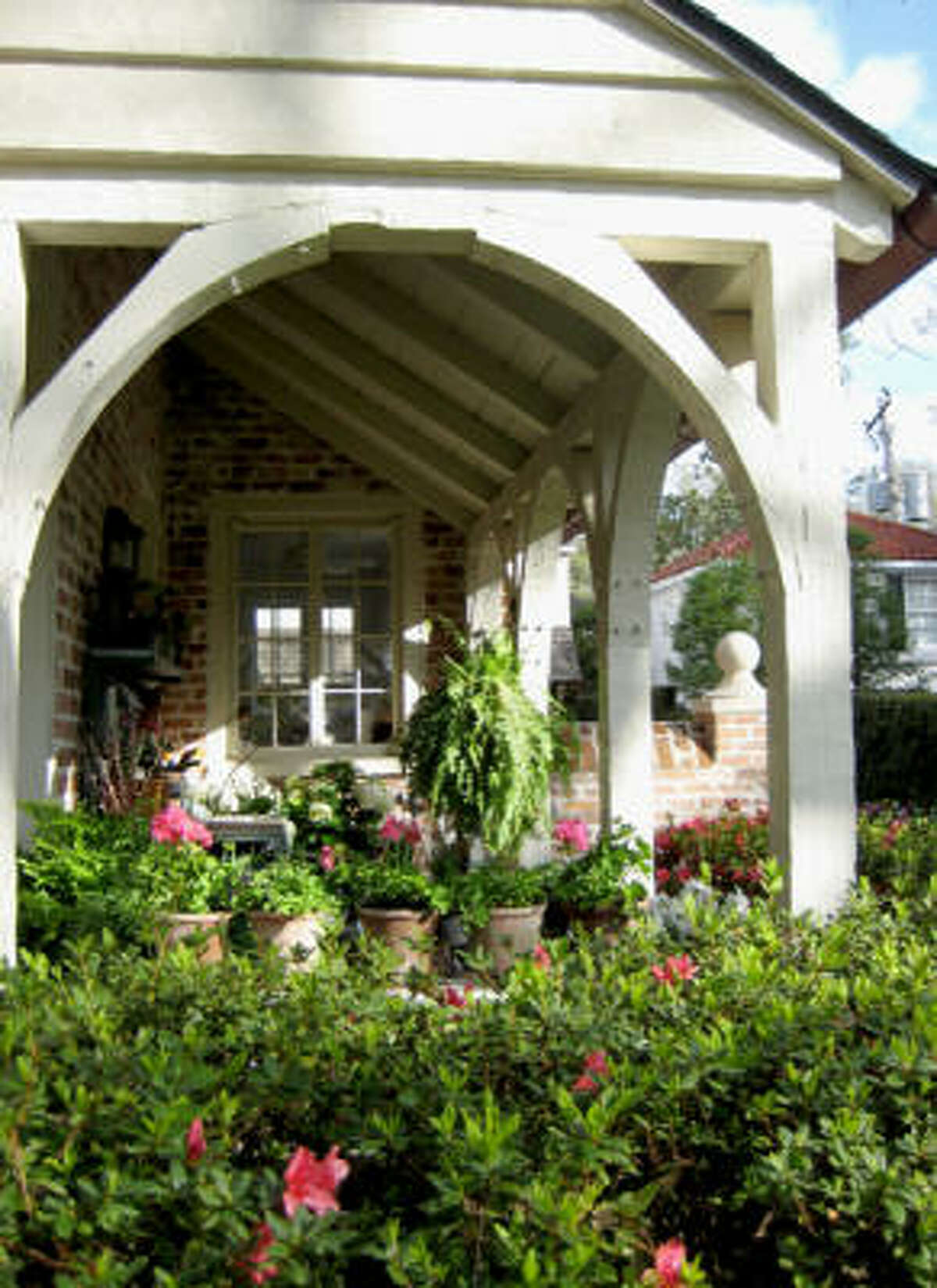Potting shed at one of the homes on the 2009 Azalea Trail.