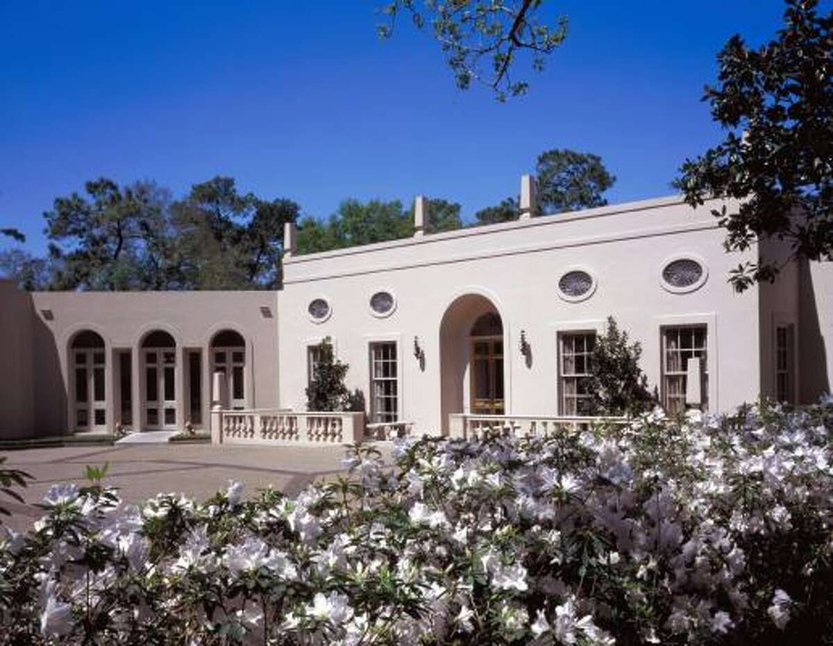 Rienzi, once home to Harris and Carroll Masterson, was designed by architect John Staub in 1952. It was named for Rienzi Johnston, Harris Masterson's grandfather.