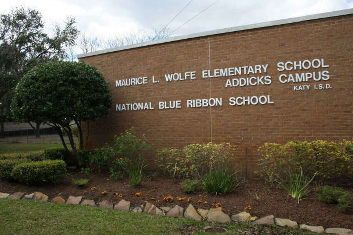 Wolfe Elementary School at 502 Addicks-Howell Road is forty years old this year, being built in 1969. It is hoped that Katy ISD will consider renovating the facility to bring the school up-to-date.