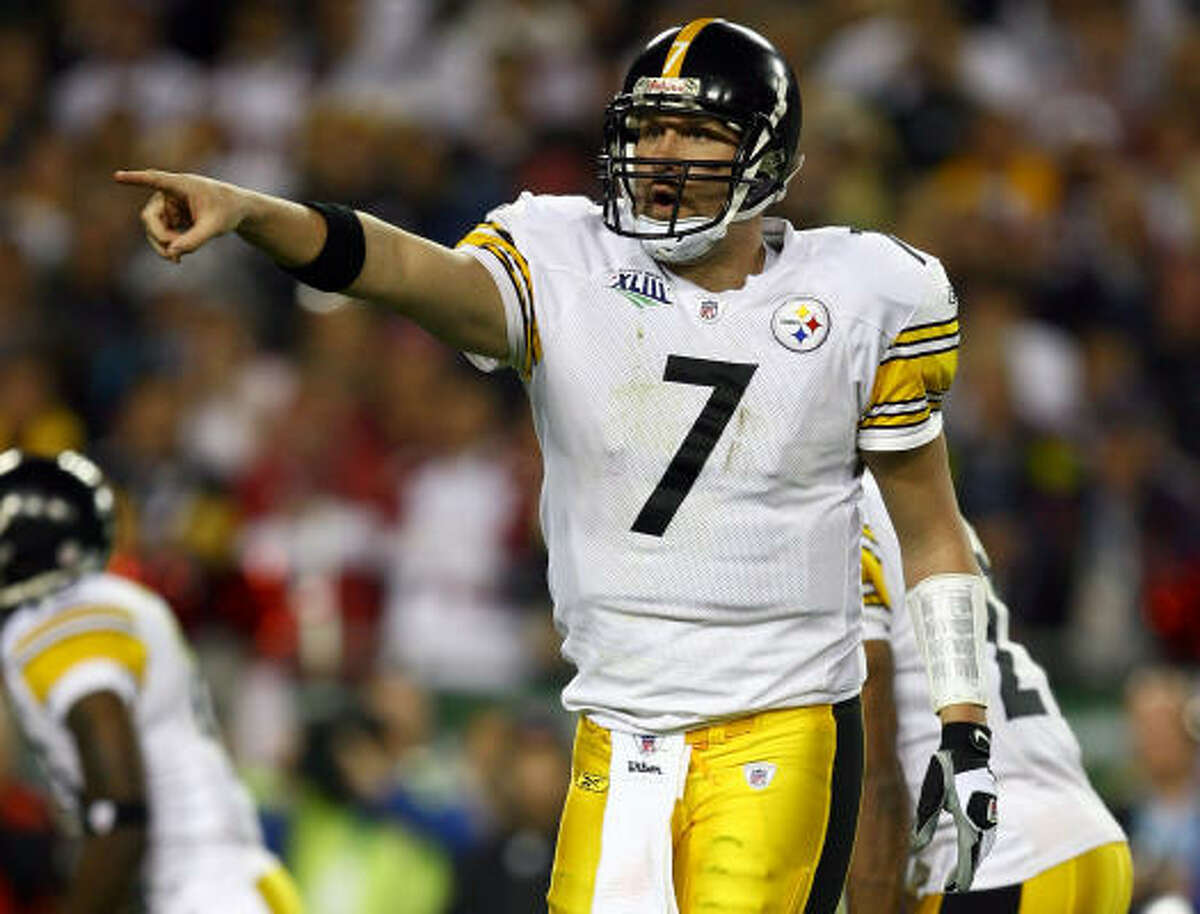 3. BEN ROETHLISBERGER — Steelers SOLOMON SAYS: I'm not big on stats, I'm big on winning. Big Ben gets it done. Hard-nosed and tough, unless you have one of the above two on the roster, he'd make your team better.