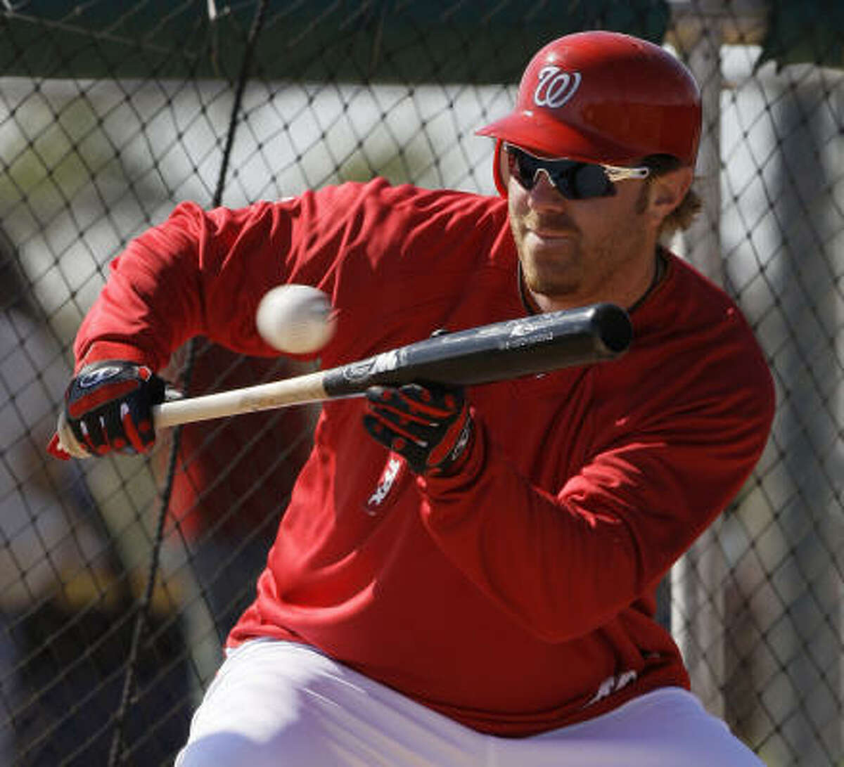 Adam Dunn signs with Nationals - All Photos 