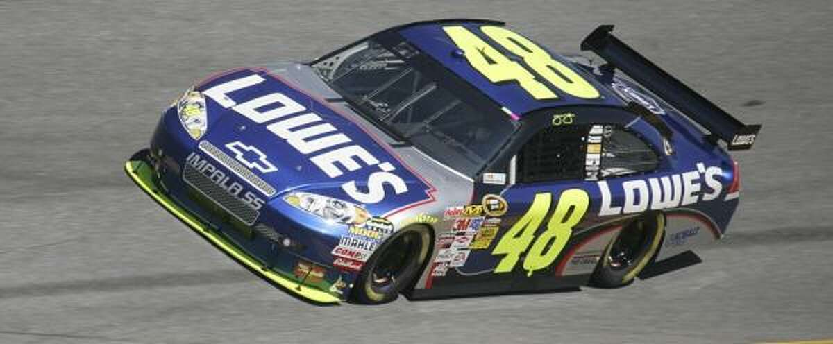 2. JIMMIE JOHNSON (No. 48 Lowe's Chevrolet)Jimmie Johnson is going for NASCAR history this season as he tries to capture his fourth-straight Sprint Cup championship. He currently has the best crew chief (Chad Knauss) in the business.