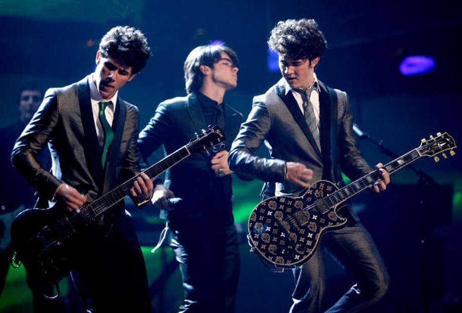 Jonas brothers video girl livetures, cum on clothing