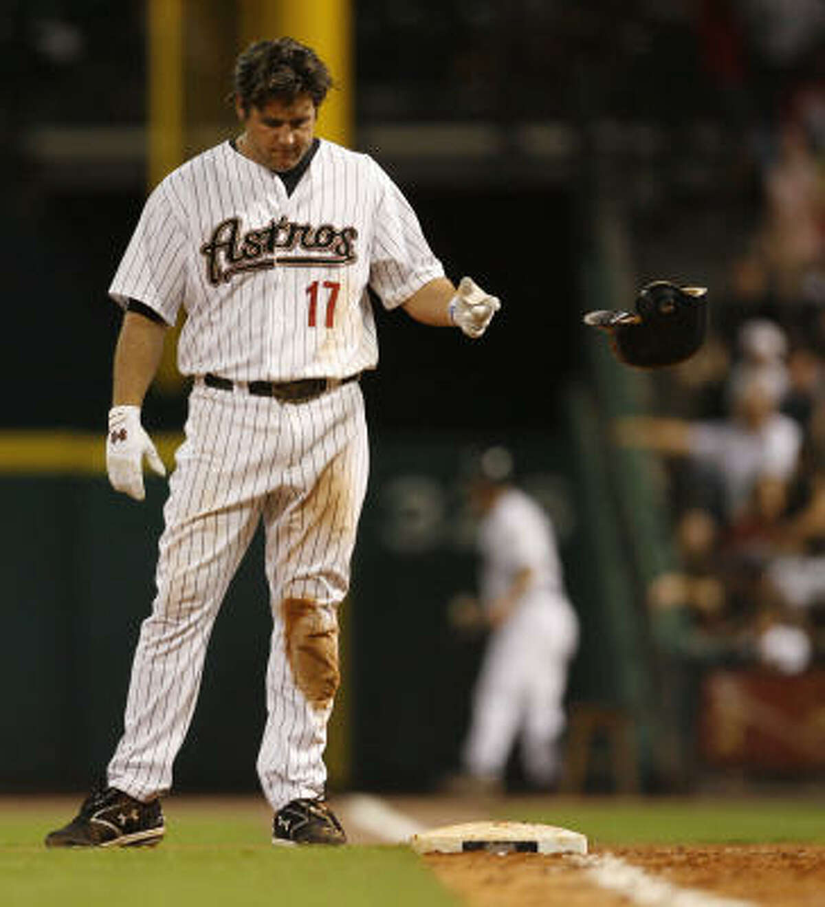 Lance Berkman sums up the Astros' season to date as 'fairly mediocre.'
