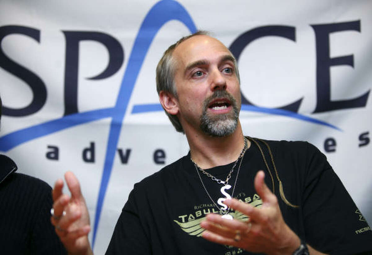 Richard Garriott, who grew up in Houston, is paying the Russians $30 million for a 10- to 14-day voyage to the space station.