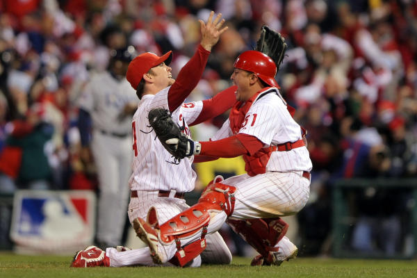 Perfect night for Phillies to honor closer Brad Lidge