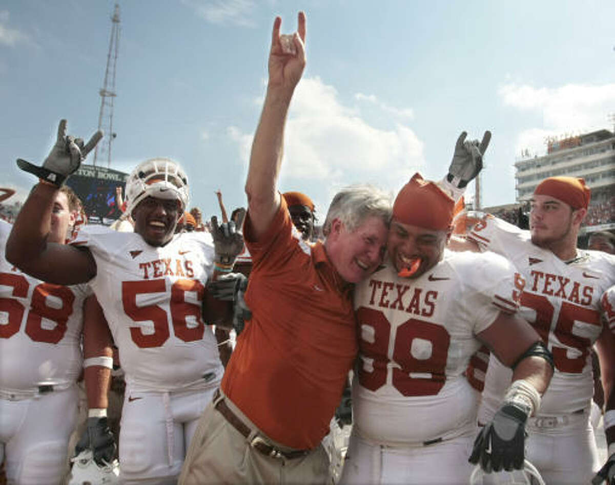 Mack Brown joins Texas Tech's Mike Leach and TCU's Gary Patterson on the list of Bryant nominees.