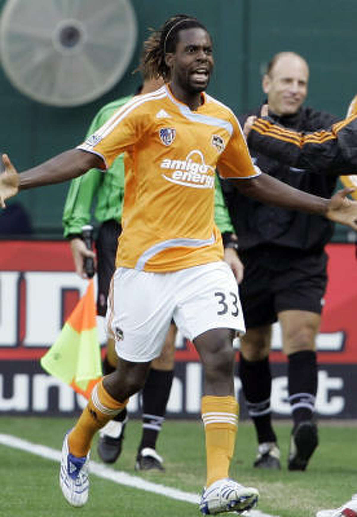 Joseph Ngwenya was a member of the Houston Dynamo long enough to win the MLS Cup championship in 2007, bue the franchise wants him back.
