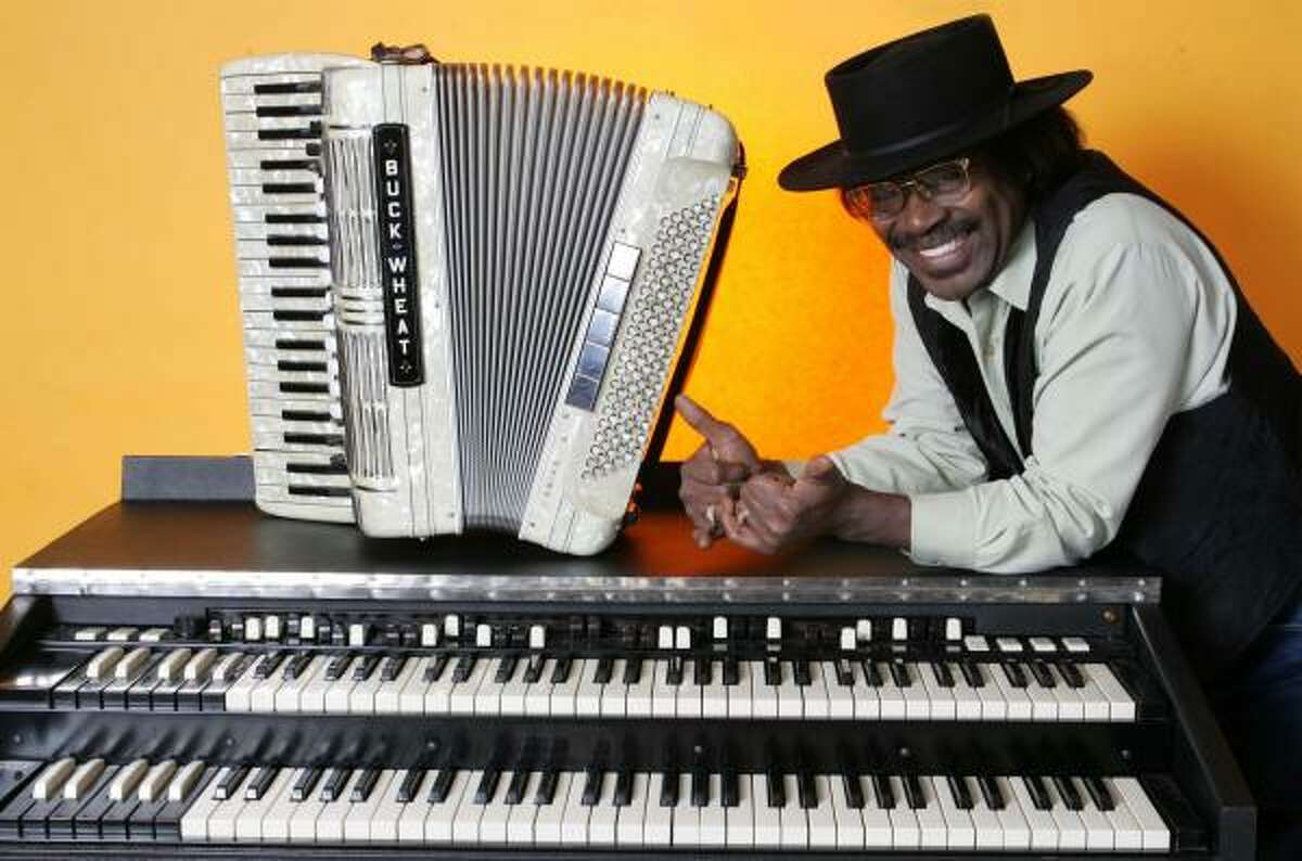 Buckwheat Zydeco is scheduled to play at the Texas Music Festival today.