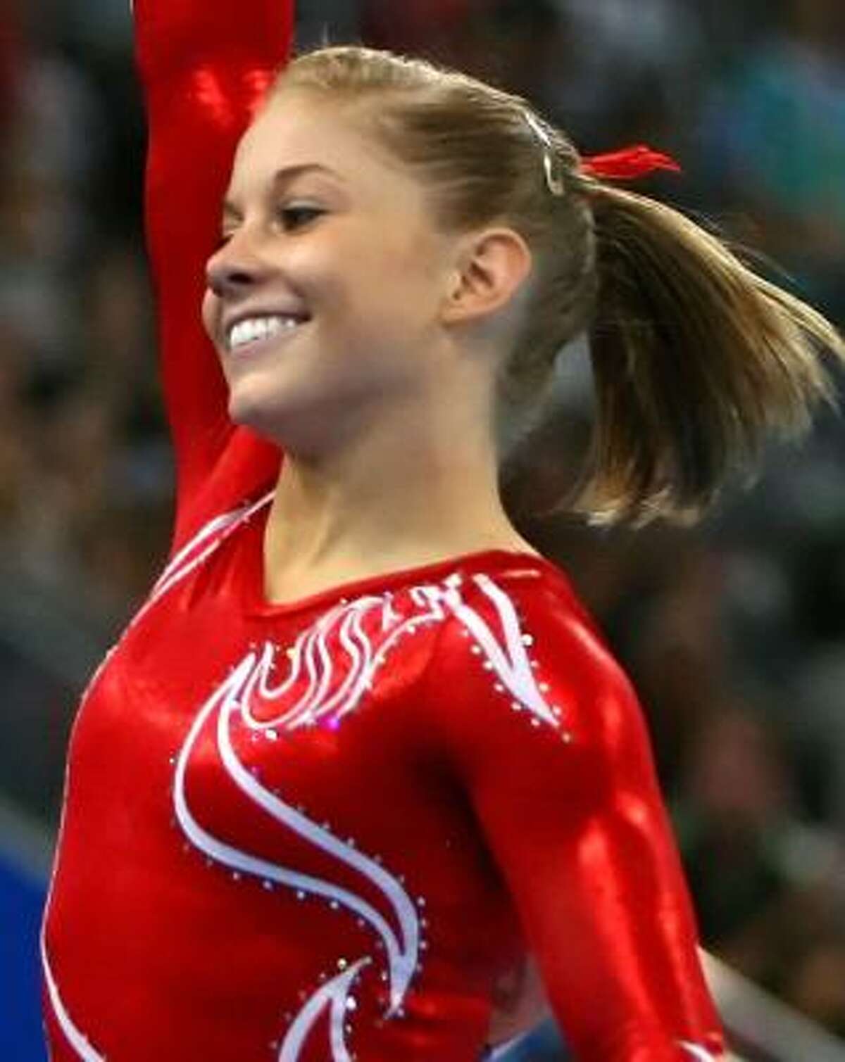 gymnasts olympic ponytails olympian