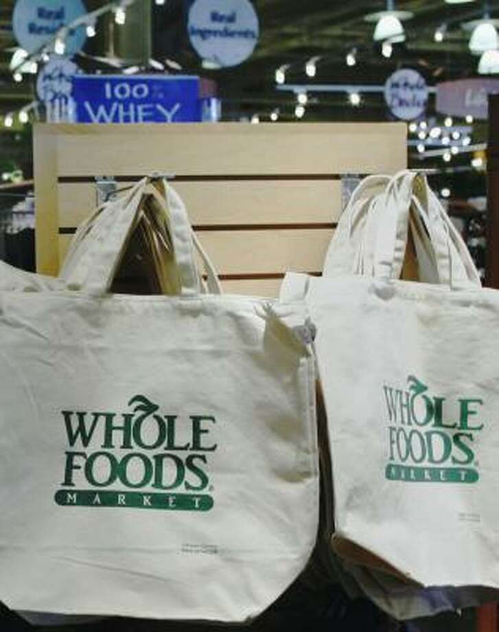Whole Foods To Dispose Of Plastic Bags At Checkout Houston Chronicle Whole Foods To Dispose Of Plastic Bags