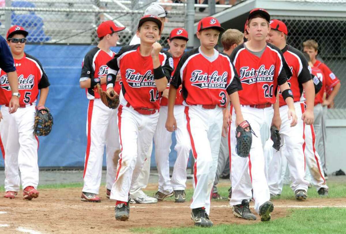 Already in semifinals, Fairfield American Little League team shuts out Rhode Island
