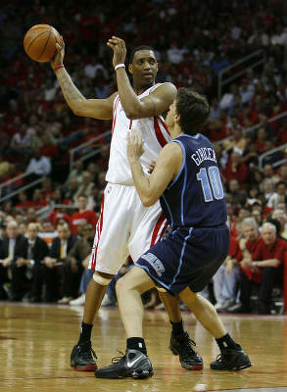 Once Tracy McGrady got going in the second half, he was just toying with the Jazz.