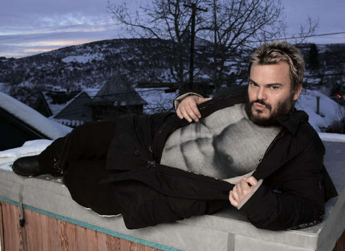 Jack Black turns deadly serious sort of