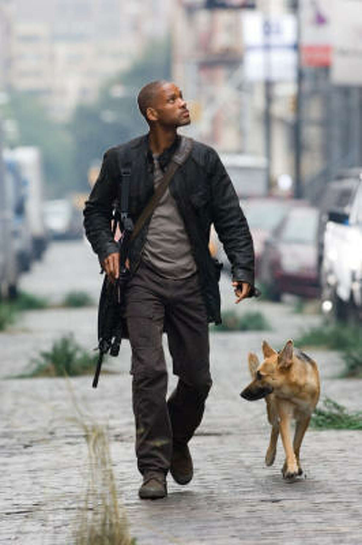 Will Smith stars as Robert Neville in I Am Legend.