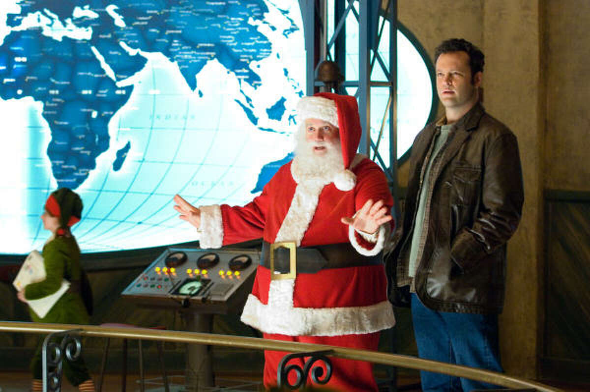 Paul Giamatti stars as Santa Claus and Vince Vaughn is Fred in Fred Claus.