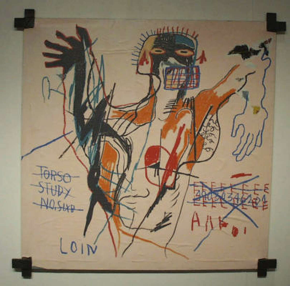 Franklin Sirmans' career came together after he co-curated a retrospective of Jean-Michel Basquiat for the Brooklyn Museum in 2005. This is Basquiat's A next loin and/or.
