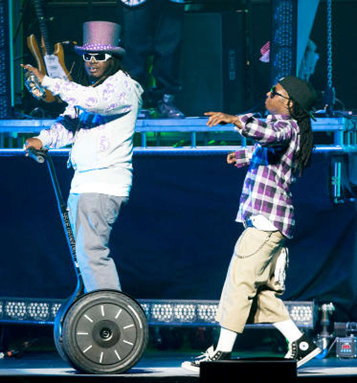 LIL WAYNE, T-PAIN AND MORE AT TOYOTA CENTER