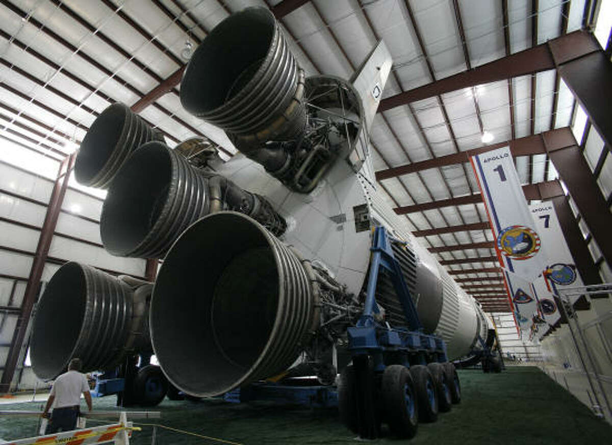 The Saturn V rocket, Johnson Space Center, 2101 NASA Parkway