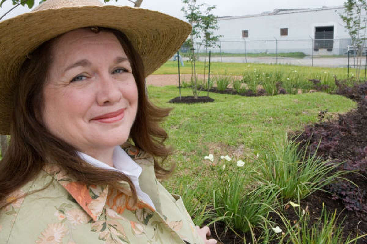 Keep Houston Beautiful exeutive director Robin Blut says her organization seeks out areas in the city that have "the most blight and the greatest need."