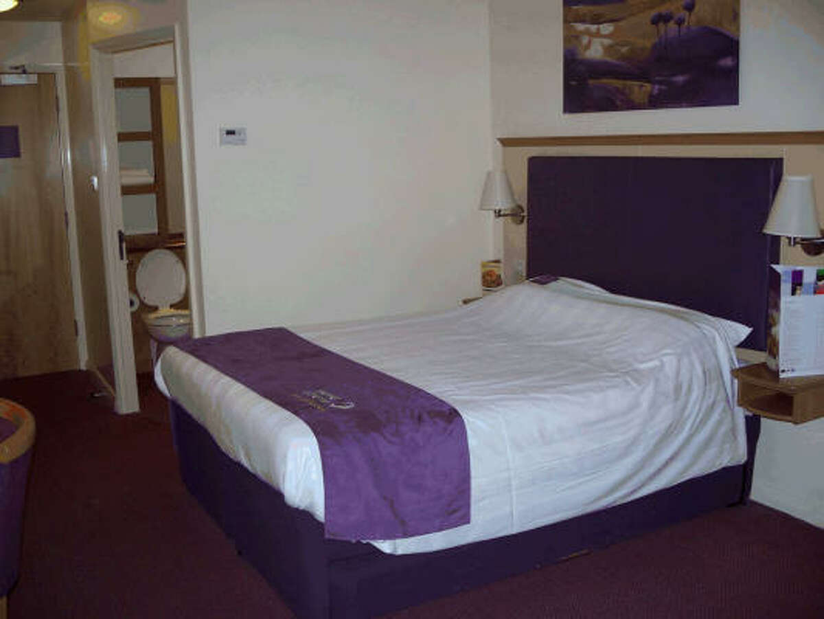 A typical British motel room.
