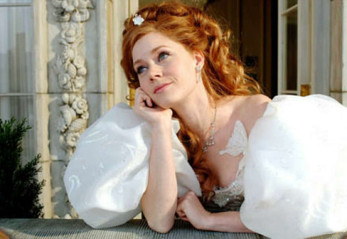 Princess Giselle (Amy Adams) is thrust into present-day New York in the Disney fairytale Enchanted.
