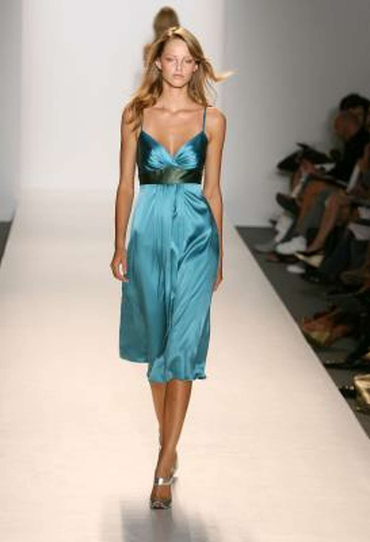 For spring, Chaiken showed this delicate, yet bold slip dress at New York's recent fashion week.