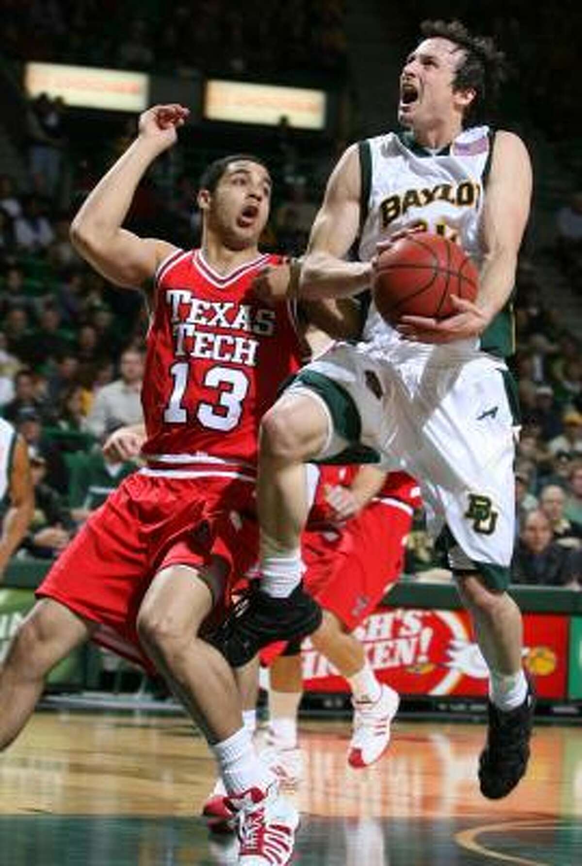 Aaron Bruce, who's from Australia, has made a major impact at Baylor.