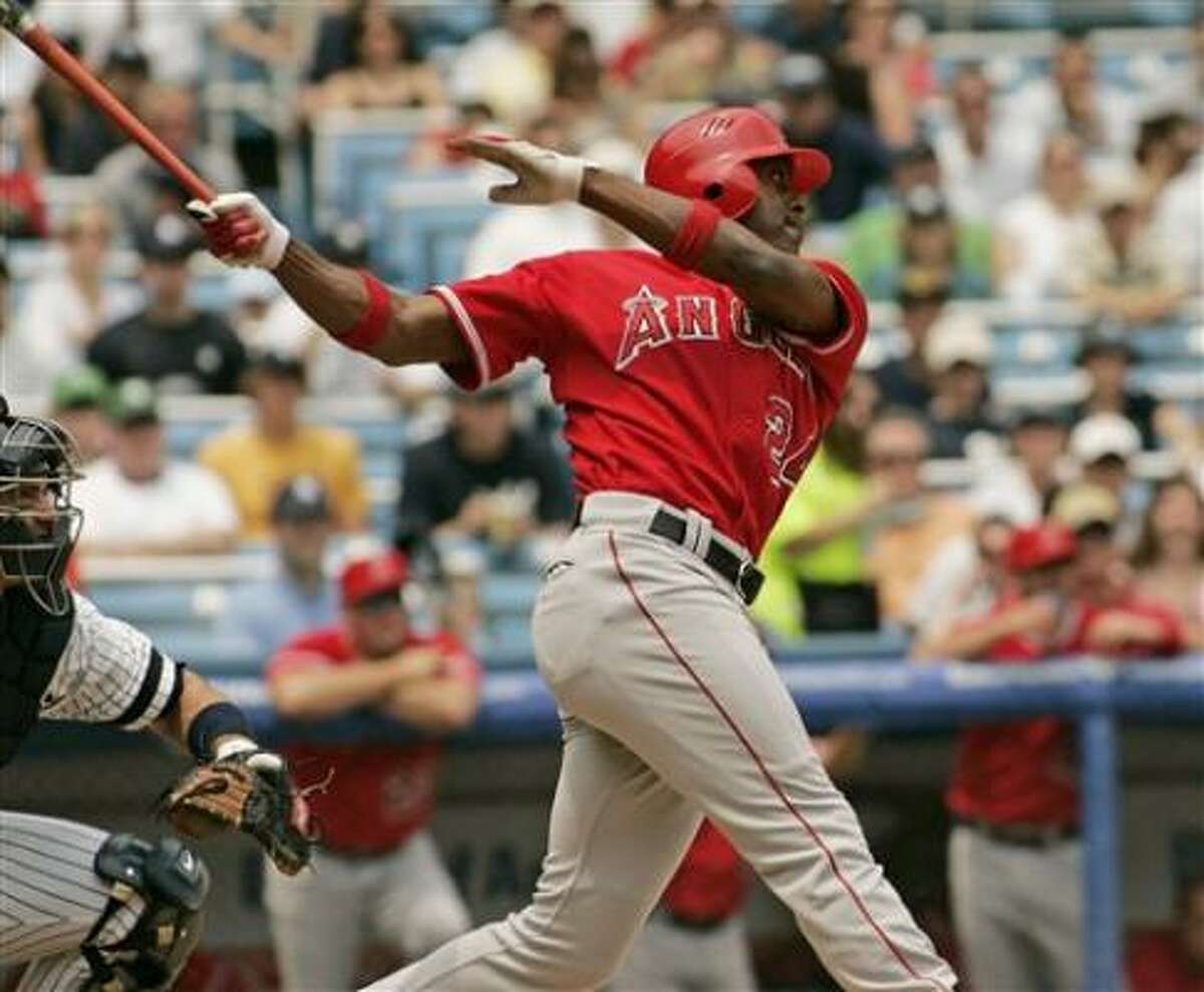 L.A.'s Gary Matthews helped the Angels to their eighth win in 10 games with a two-run triple.