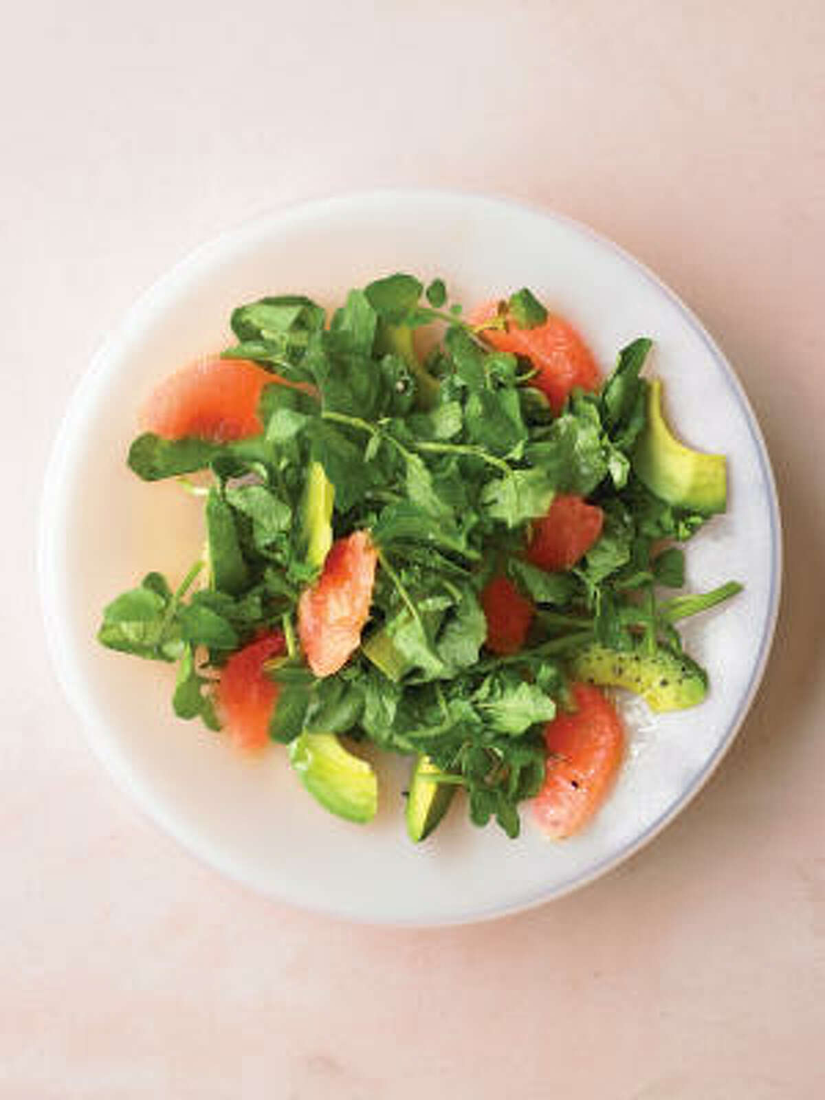 Vitamin C and antioxidants in grapefruit make this Grapefruit and Watercress Salad a healthy choice.