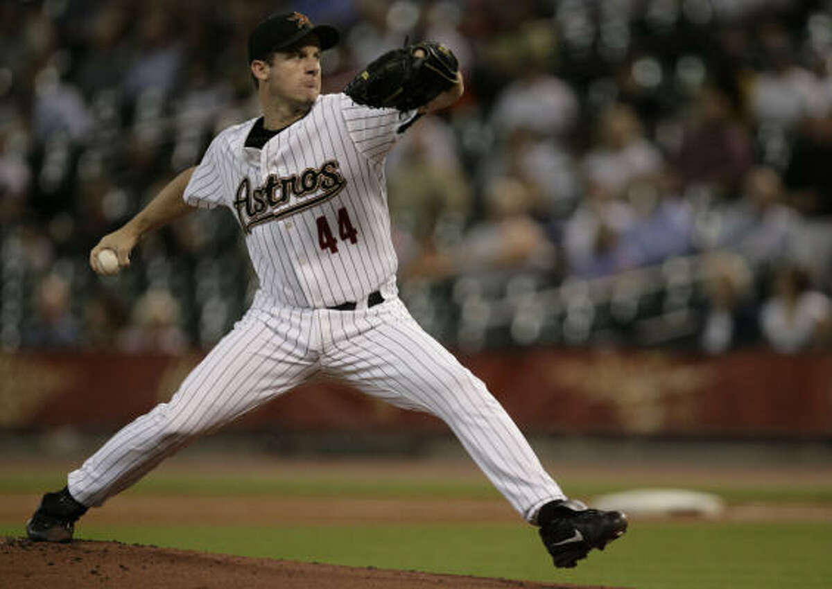 Houston Astros - Great having Roy Oswalt to throw out