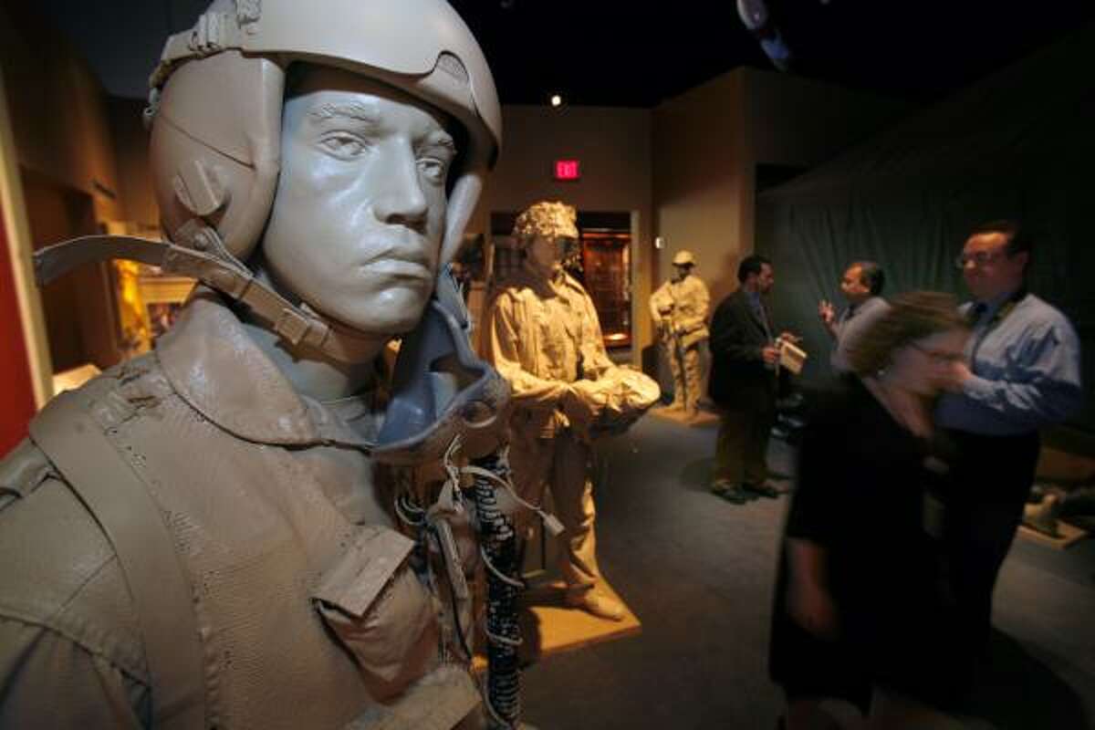 An updated and improved section depicting the first Gulf War is on display at the Bush Presidential Library on the Texas A&M University campus in College Station.