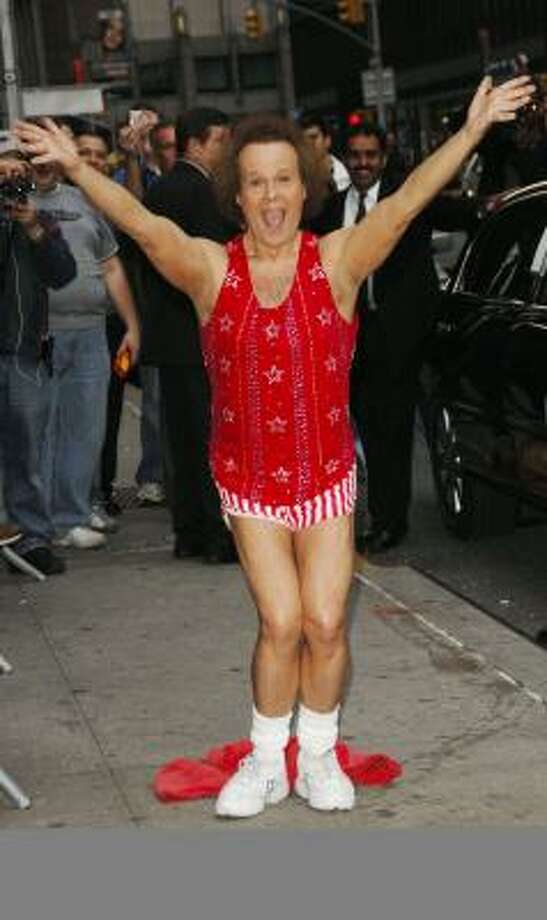 Richard Simmons isn't one to throw weight around Houston Chronicle