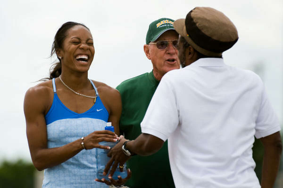 Sanya Richards at the Olympics