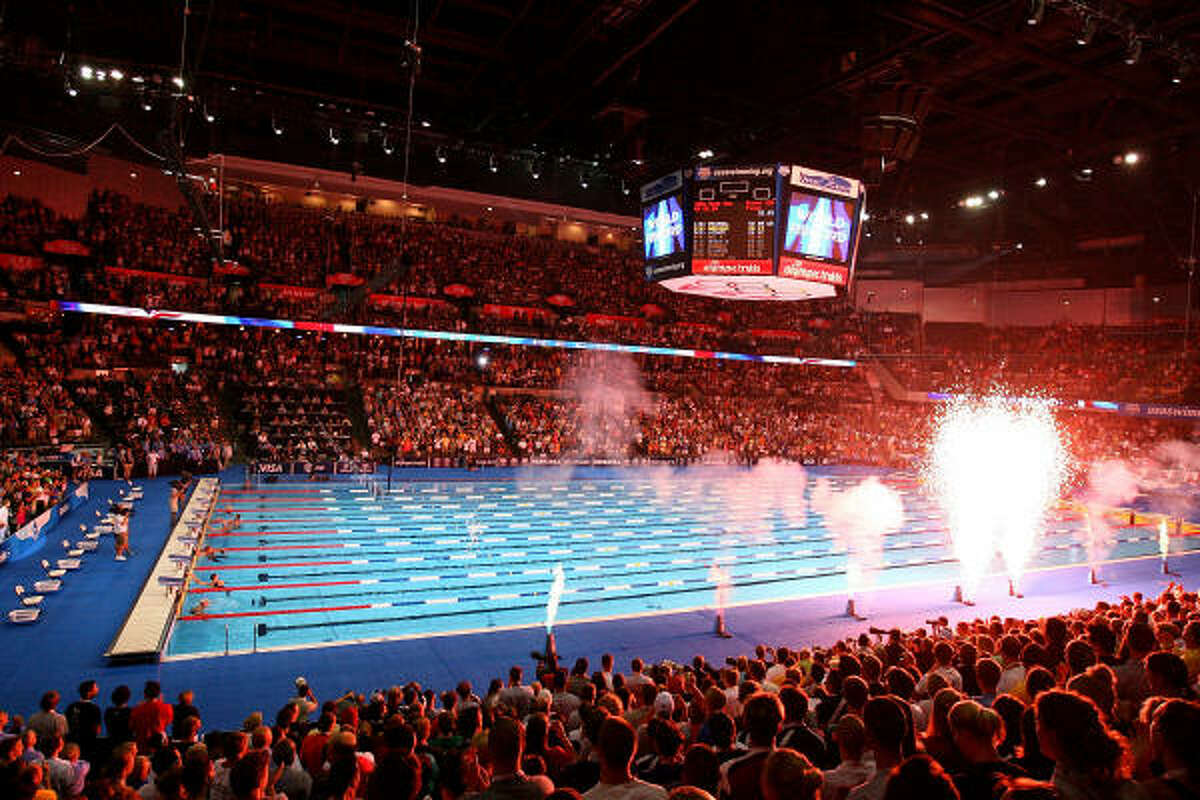 Olympic swimming trials