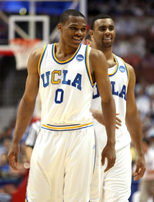 UCLA Men's Basketball - On this day in 2008, Russell Westbrook and Kevin  Love were selected in consecutive picks in the NBA Draft. Russell was  chosen by the Seattle SuperSonics (No. 4