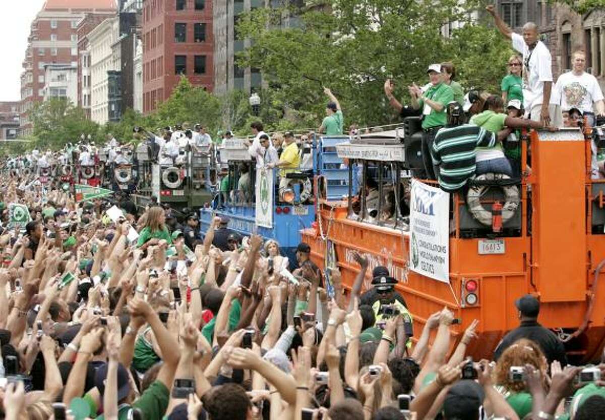 Boston Celebrates its NBA Champion Celtics