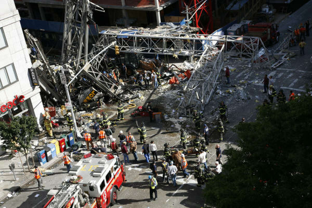 NEW YORK CRANE COLLAPSE